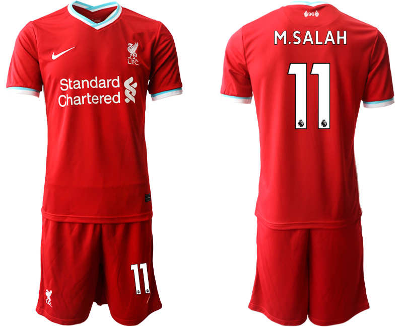 Men 2020-2021 club Liverpool home #11 red Soccer Jerseys